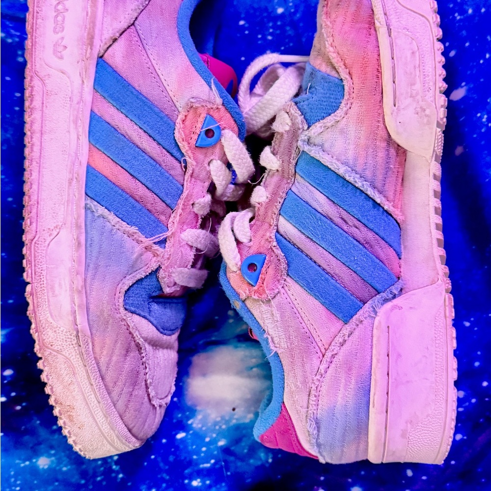 Adidas Sneakers Rivalry Low All-Star - Tye Dye Mens 7 Womens 8.5